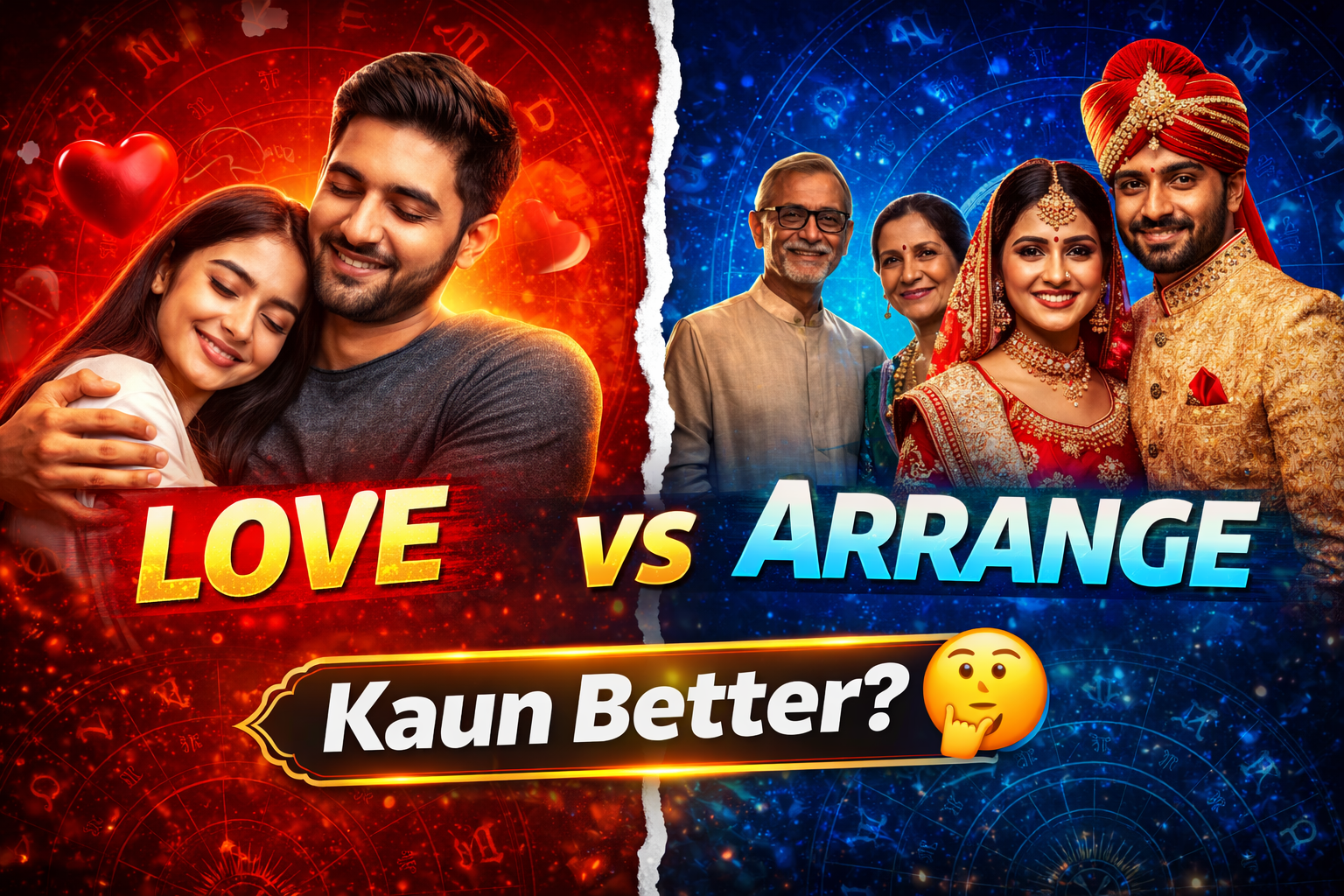 Love Marriage Ya Arrange Marriage? “Astrology + Reality Truth Guide”
